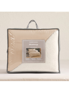Plumón Sherpa ILL Liso 15P Beige
