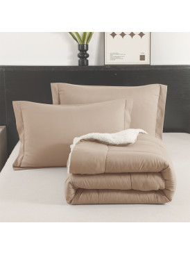 Plumón Sherpa ILL Liso 15P Beige