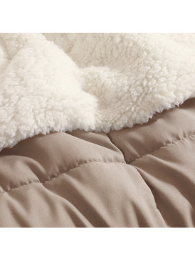Plumón Sherpa ILL Liso 15P Beige