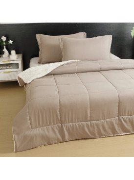 Plumón Sherpa ILL Liso 20P Beige