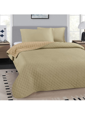 Quilt Sherpa Roma 15P Taupe