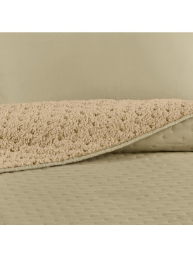 Quilt Sherpa Roma 15P Taupe