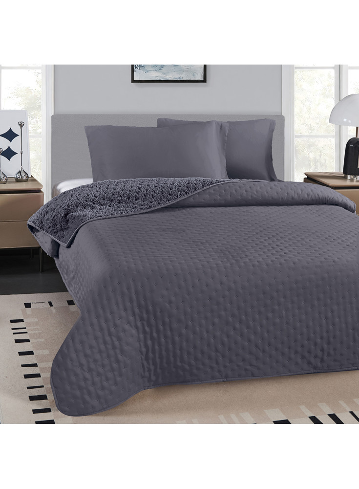 Quilt Sherpa Roma 20P Gris