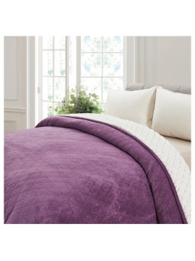 Cobertor Coral Lilac / 2 Plazas