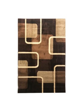 Alfombra Frize Carved D2 80x120 Cafe
