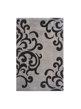 Alfombra Frize Carved D3 80x120 Gris