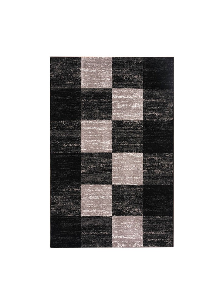Alfombra Frize Carved D4 80x120 Negro Alfombra Frize Carved D4 80x120 Negro