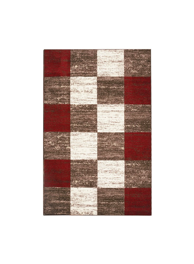 Alfombra Frize Carved D4 80x120 Rojo Alfombra Frize Carved D4 80x120 Rojo