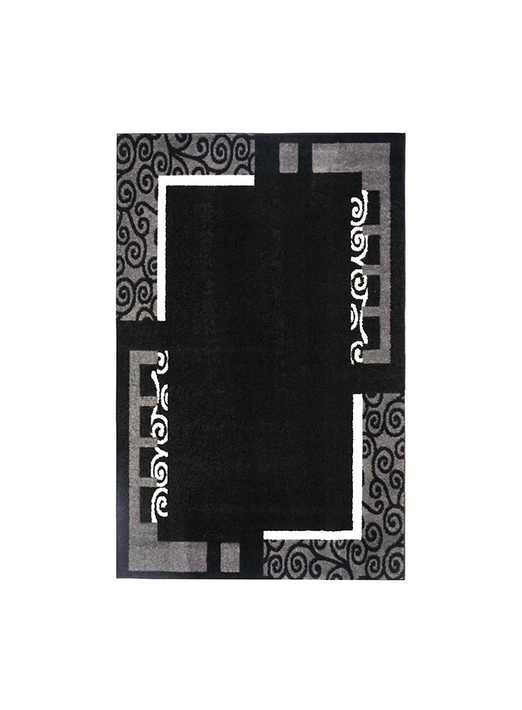 Alfombra Frize Carved D5 80x120 Negro Alfombra Frize Carved D5 80x120 Negro