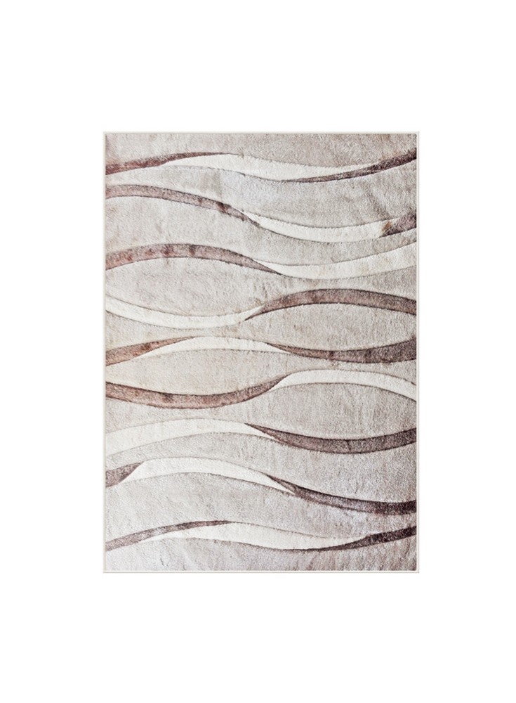 Alfombra Frize Carved D6 80x120 Crema Alfombra Frize Carved D6 80x120 Crema