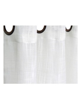 Set Velo Lino Blanco 140x220