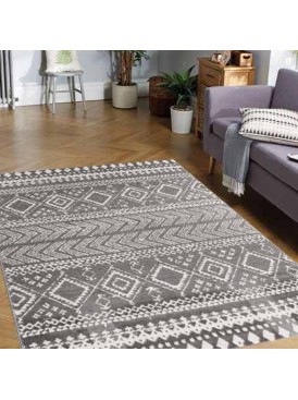 Heatset Ethnic 160x230 Gray