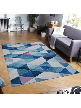 Alfombra Chenille Fenix Blue 200x280