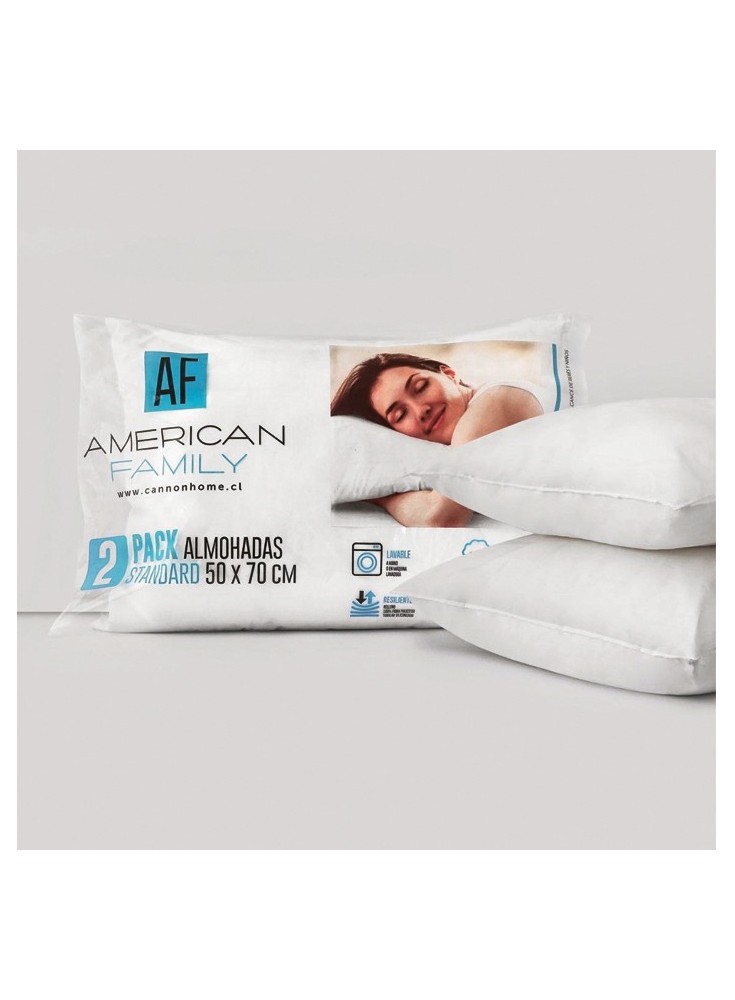 Set Almohadas Microfibra 50X70cm