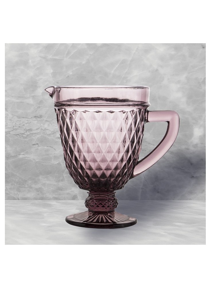 Jarro de vidrio Murano Rosa 1 Lt.