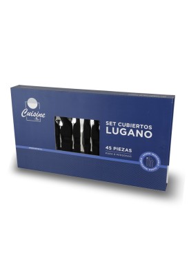 Set Cubiertos Lugano 45 piezas