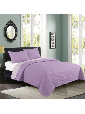 Quilt Bicolor 20P Purple