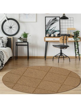 Sisal Venus Redonda Camel 150 Diámetro