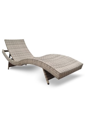 Reposera Rattan Scala Beige