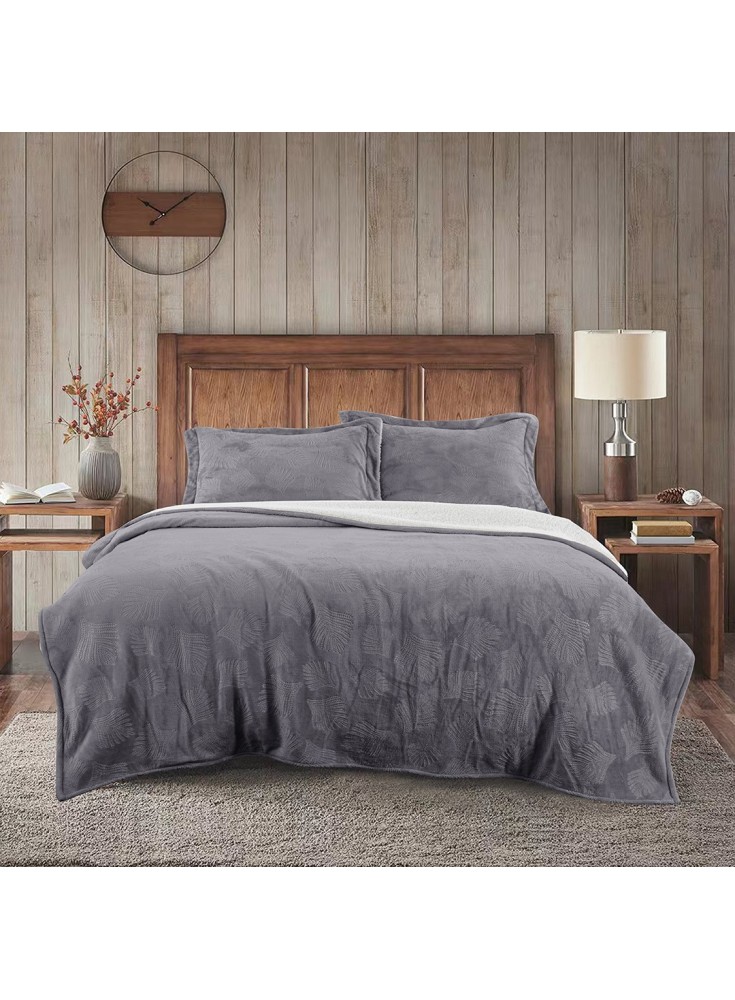 Cobertor Embossed Sage 25P