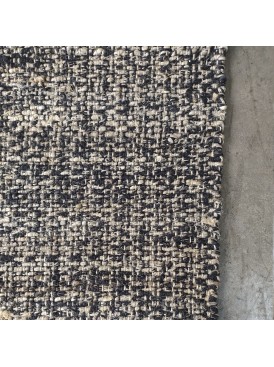 Jute Melange 60x90 Negro