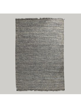 Jute Melange 160x230 Negro