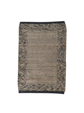 Jute Melange 60x90 Negro