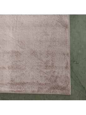 Alfombra Frise Lisa 150 x 200 Rosa