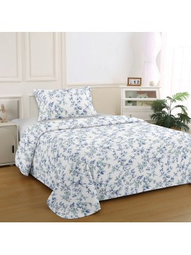 Quilt Bruselas Celeste 1.5P