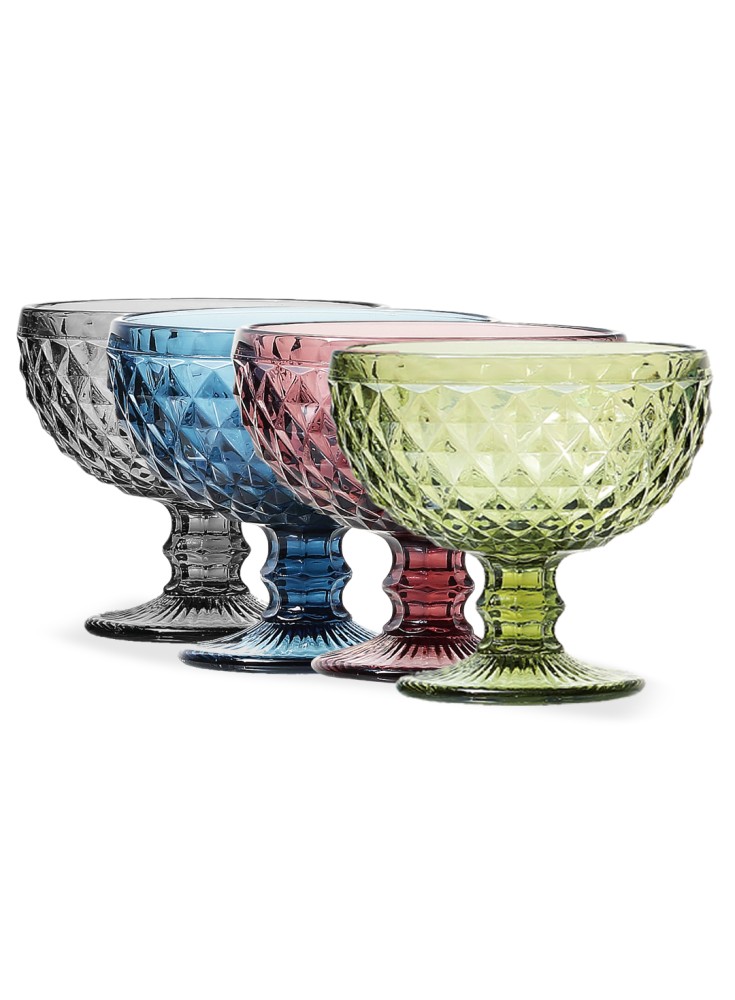 Set 4 Copas Postre Murano