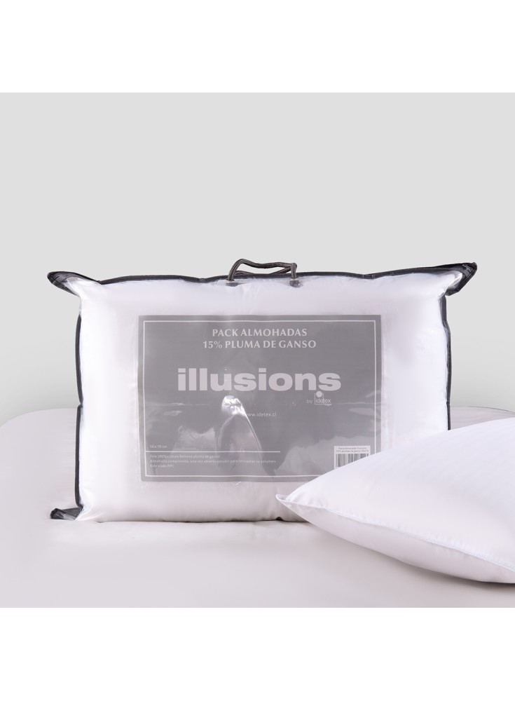 Pack Almohada de Pluma 50X70