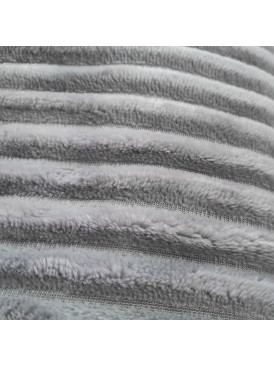 Manta Flannel Illusions Gris