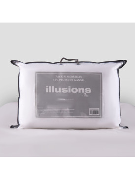 Pack Almohada de Pluma 50X70