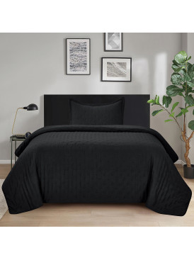 Quilt Roma 15P Negro