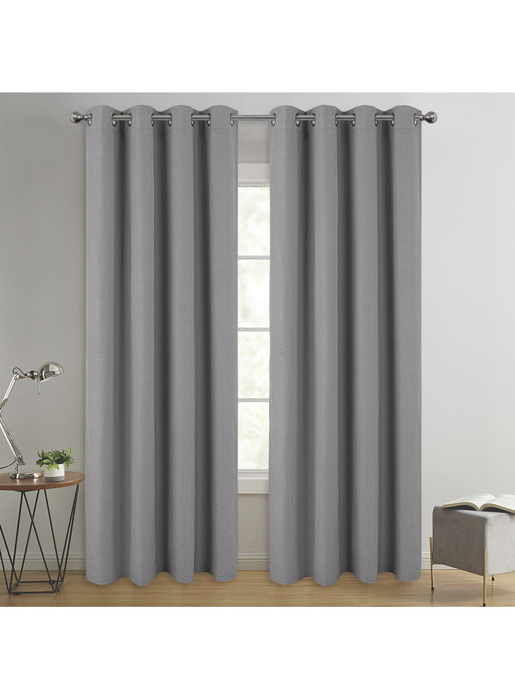 Set Cortinas Black Out Stone