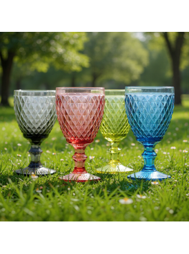 Set 4 Copas Color Murano