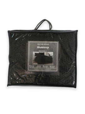 Quilt Atenas 30P Negro