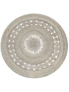 Jute Braided Redonda...