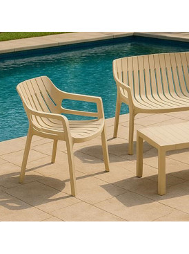 Juego Terraza Malaga Beige