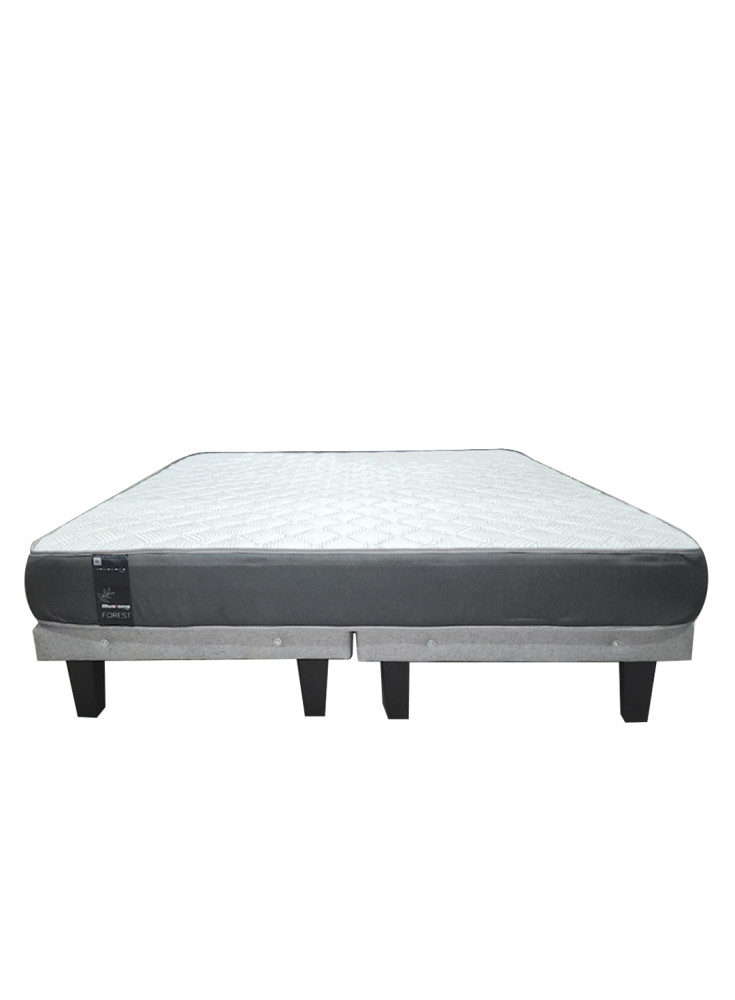 Cama Europea Illusions Gris 20P