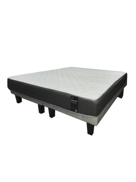 Cama Europea Illusions Gris 20P