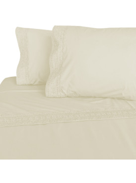 Sábana Illusions 180H Broderie  15P Ivory