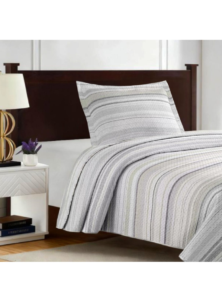 Quilt Breda 15P Gris