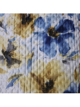 Quilt Breda 30P Celeste