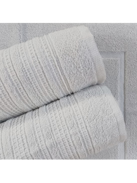 Set 6 Toallas Valencia Blanco