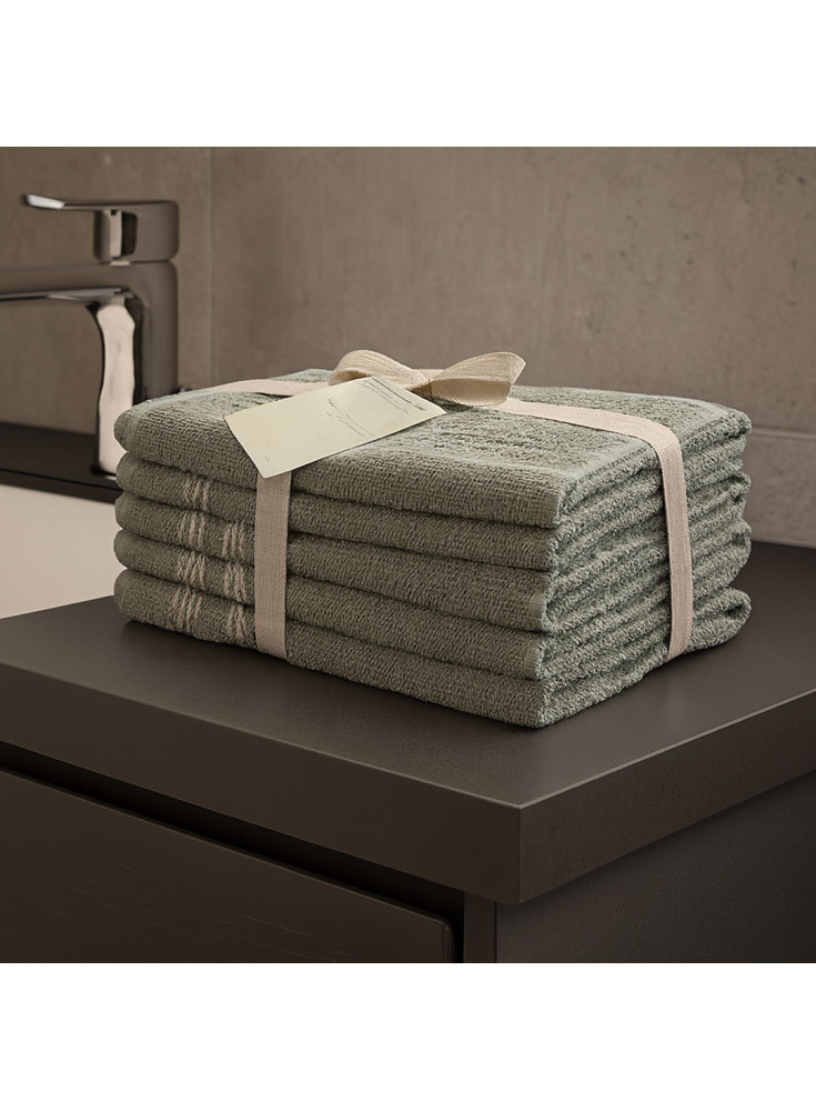 Set 6 Toallas Valencia Olivo