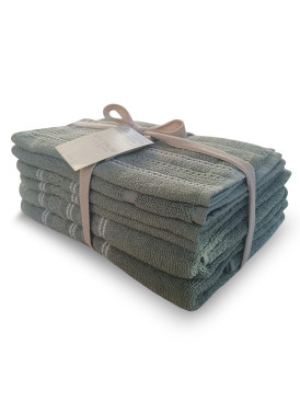 Set 6 Toallas Valencia Olivo