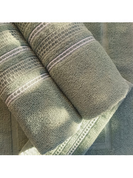 Set 6 Toallas Valencia Olivo