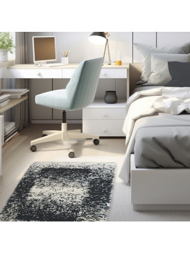 Shaggy Melange 50x100 Negro