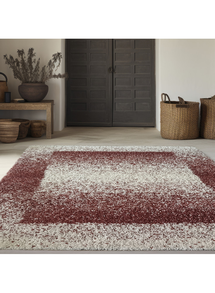 Shaggy Melange 170x230 Terracota